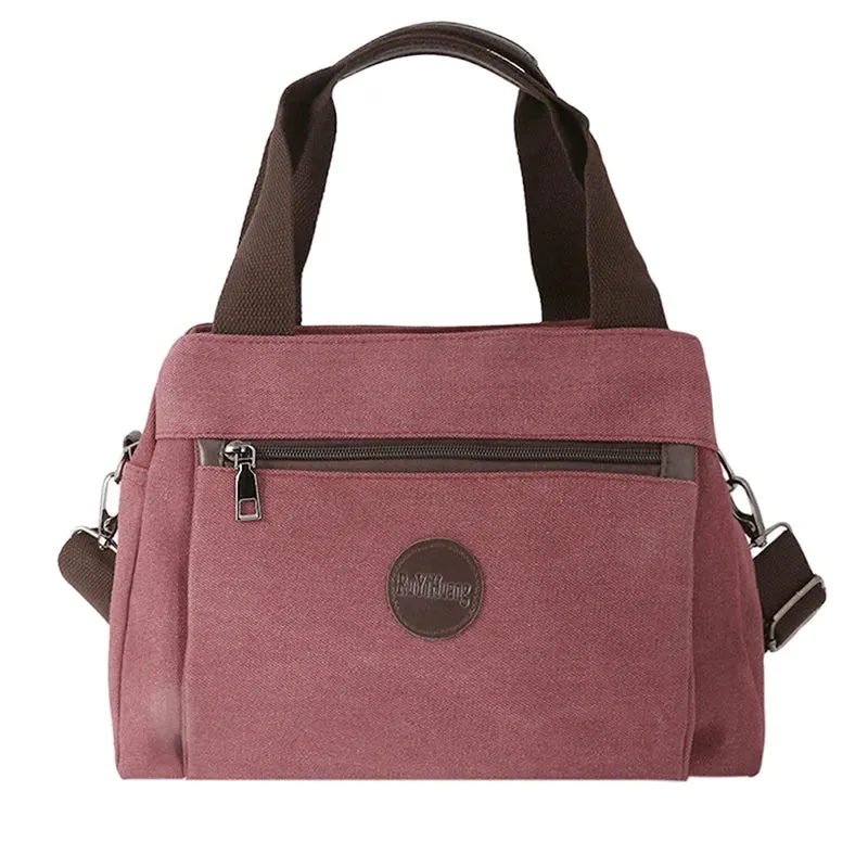 2024 Men Bags Male Canvas Shoulder Bags Unisex Crossbody Messenger Bags Large Retro Satchels for Travel Envelope Briefcase Tote