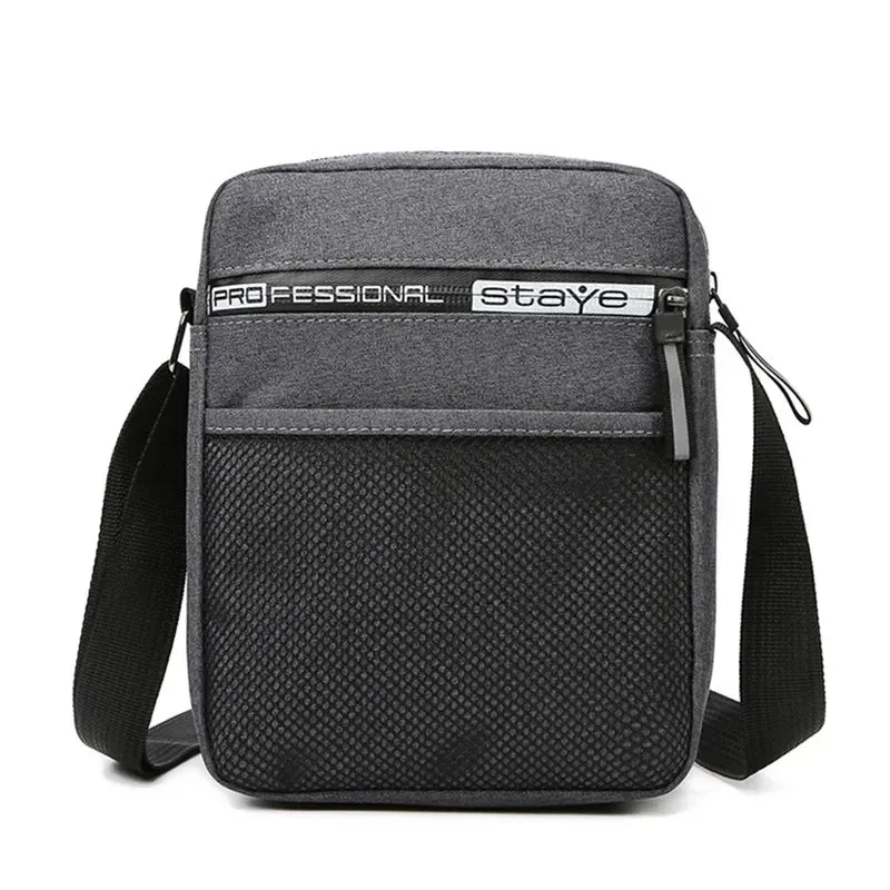 2024 Men Bags Male Canvas Shoulder Bags Unisex Crossbody Messenger Bags Large Retro Satchels for Travel Envelope Briefcase Tote