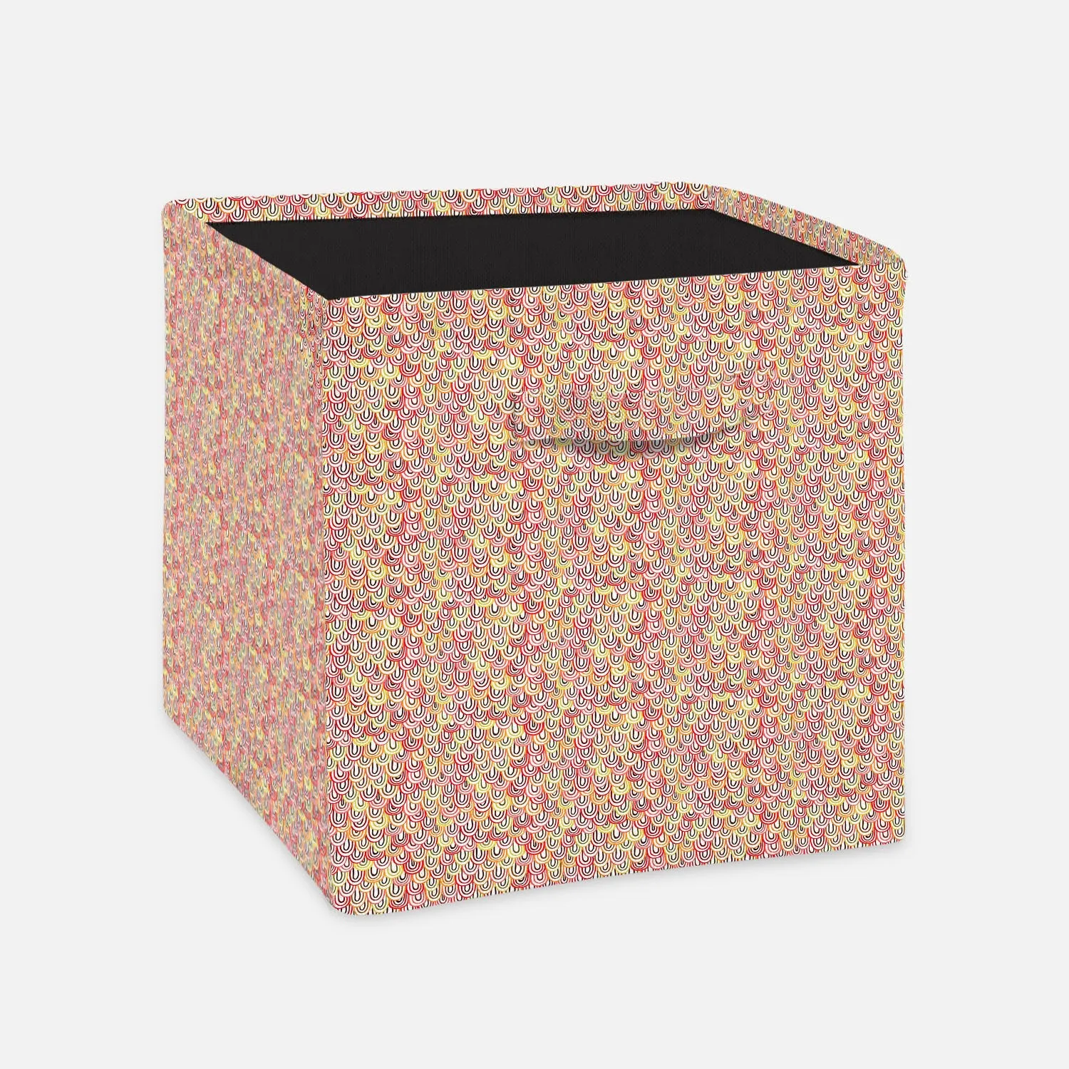 Abstract Doodles Foldable Open Storage Bin | Organizer Box, Toy Basket, Shelf Box, Laundry Bag | Canvas Fabric