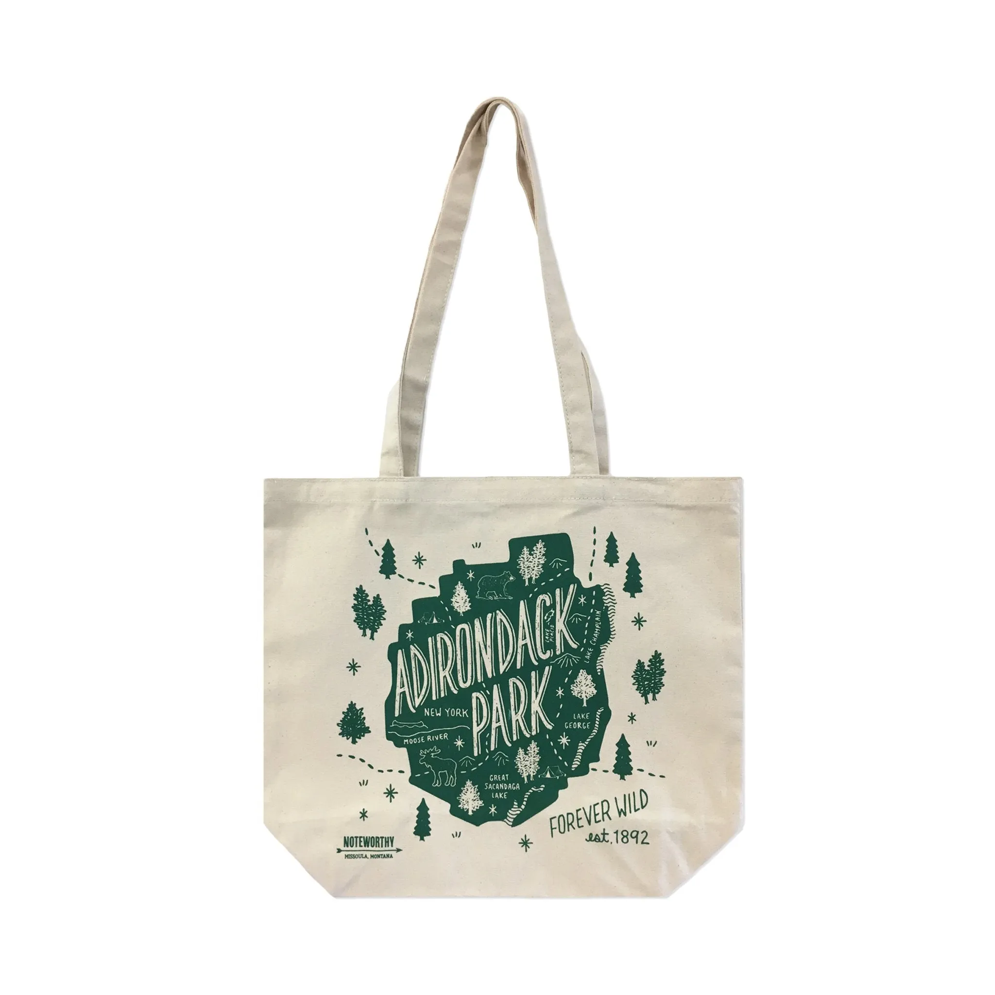 Adirondack Park, Tote Bag