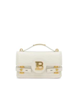 B-Buzz 24 Monogram Embossed Leather Shoulder Bag