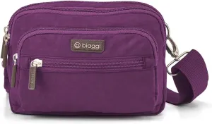 Biaggi Flexmates Convertible Crossbody | Lightweight RFID Blocking Crossbody for Travel, College, Weekend