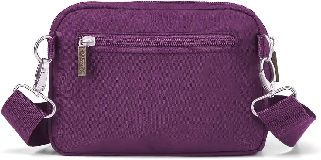 Biaggi Flexmates Convertible Crossbody | Lightweight RFID Blocking Crossbody for Travel, College, Weekend