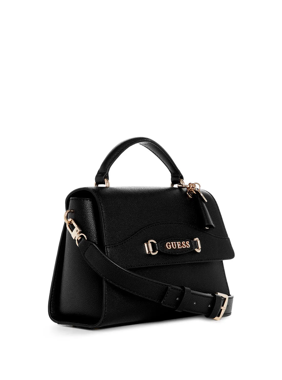 Black Emera Satchel Bag