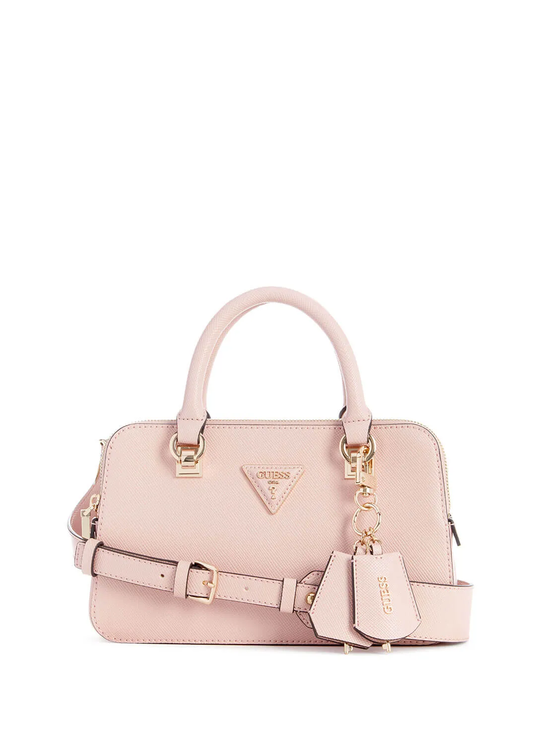 Blush Pink Brynlee Small Status Satchel Bag