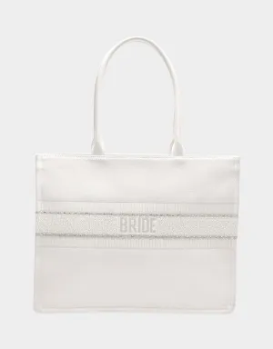 BRIDE TOTE WHITE