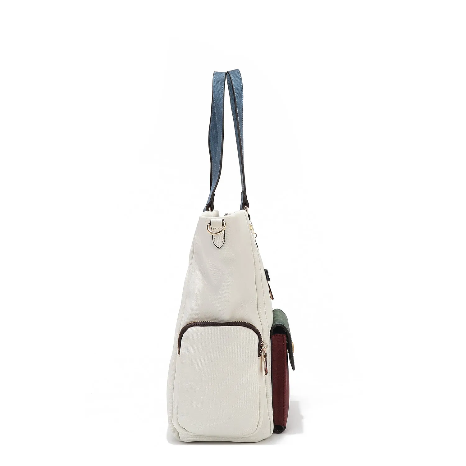 COLORBLOCK TOTE