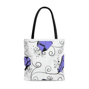 Crystal design AOP Tote Bag