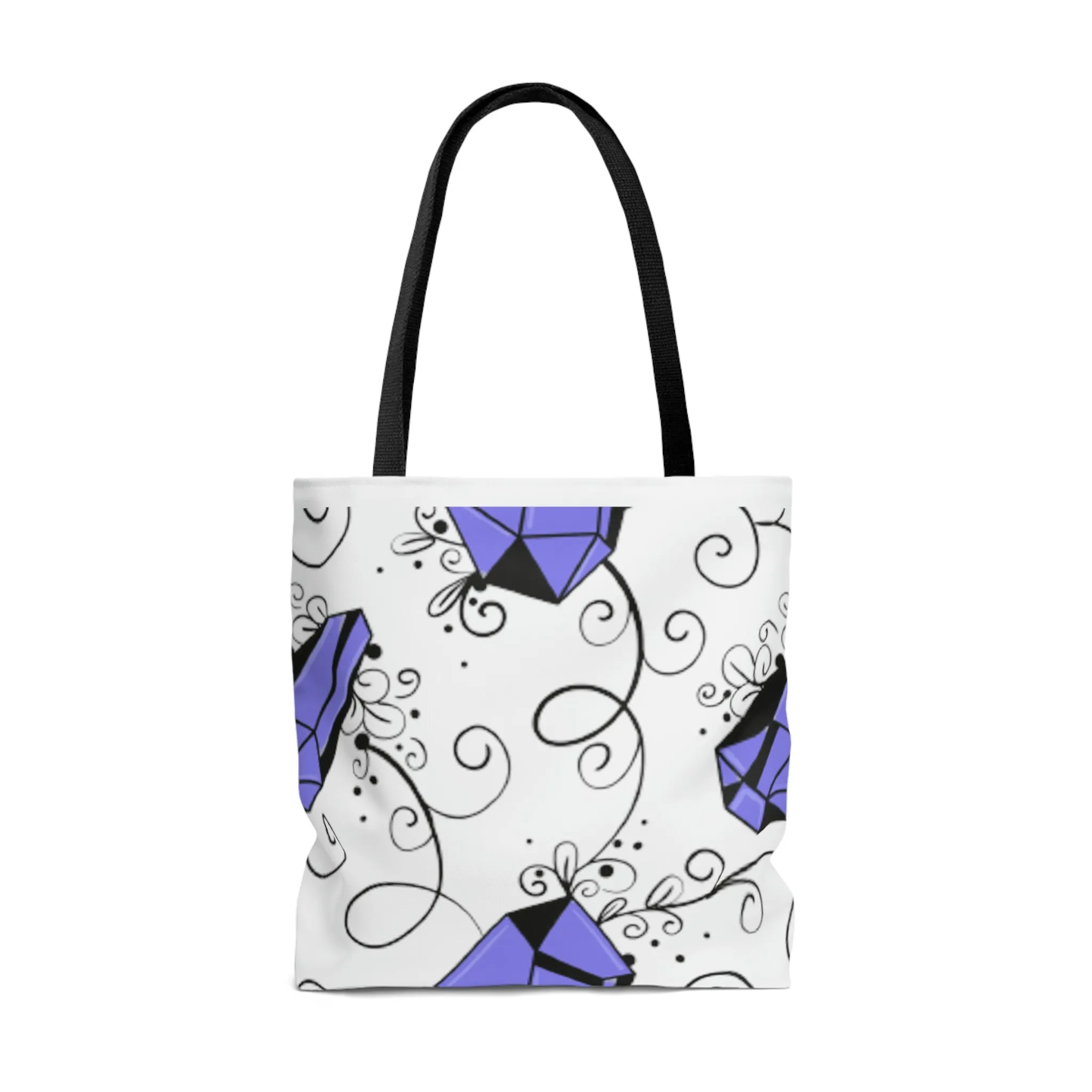 Crystal design AOP Tote Bag