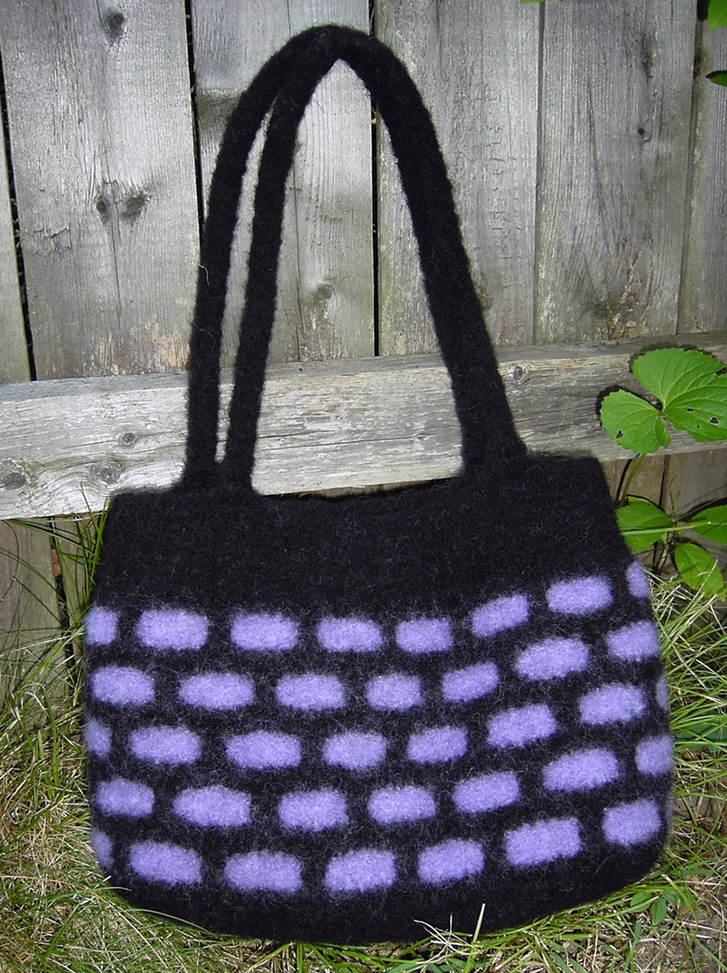 Felted Granny Bag