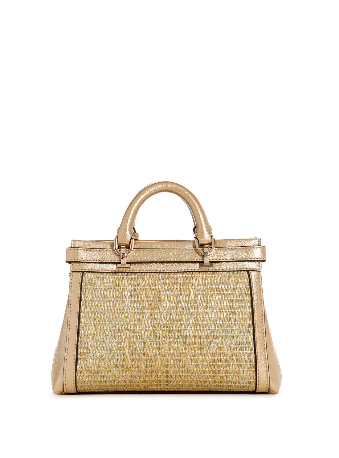 Gold Sestri Mini Satchel Bag