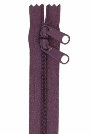 Handbag Zipper 40" Eggplant