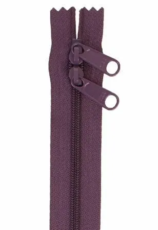 Handbag Zipper 40" Eggplant
