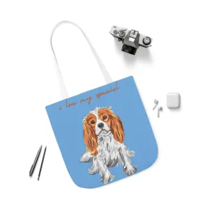 I love my Spaniel Dog POD Polyester Canvas Tote Bag (AOP)