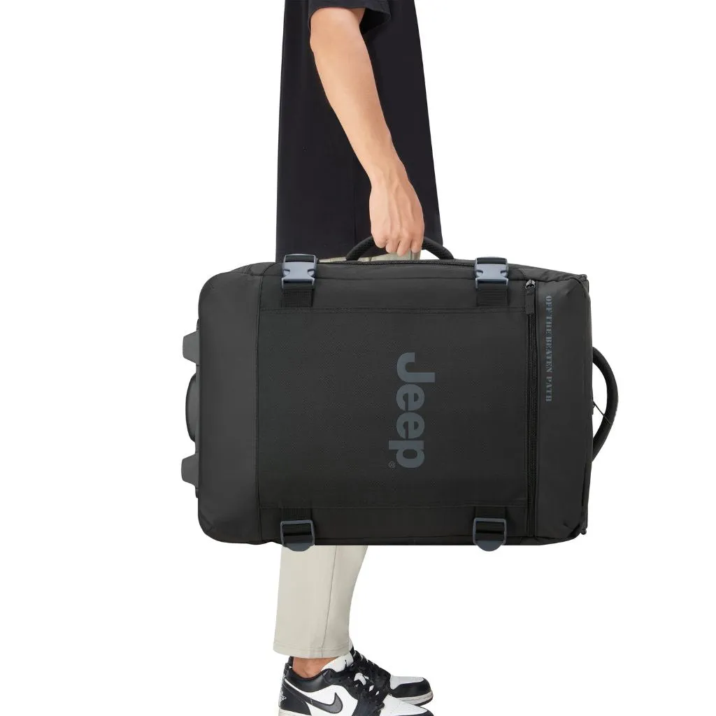 Jeep 2-Wheel - 55 cm Rolling Duffle Bag - Black