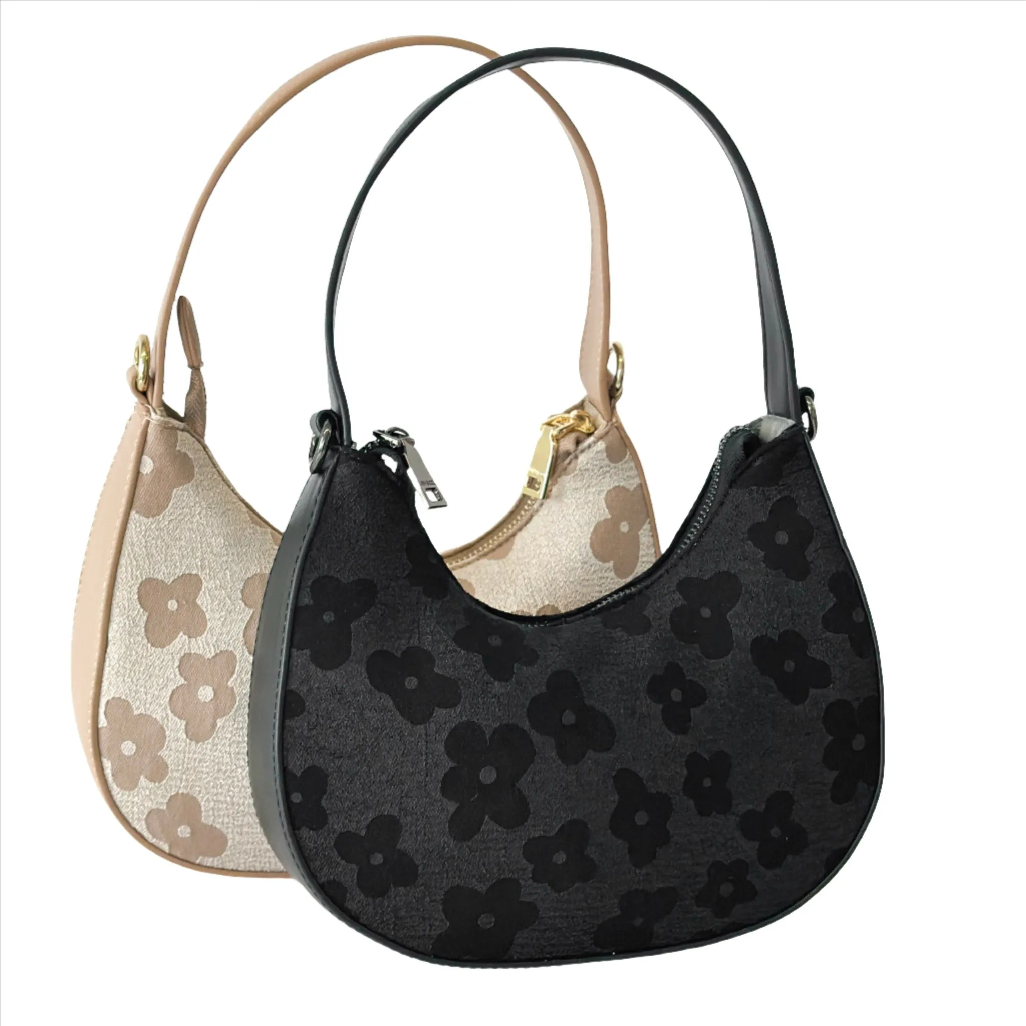 Jen & Co - Donatella Half Moon Shoulder Bag