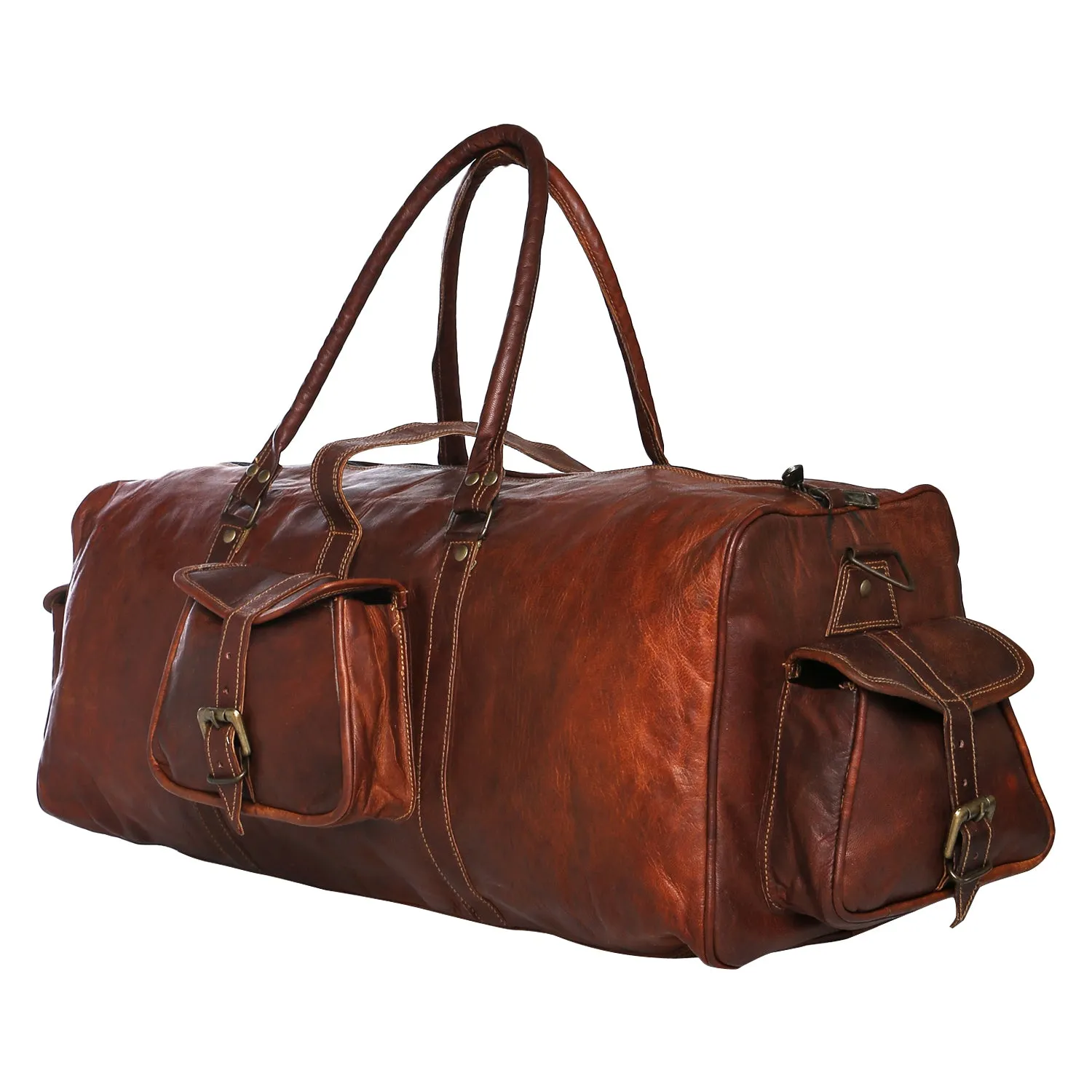 Leather Duffel Bag