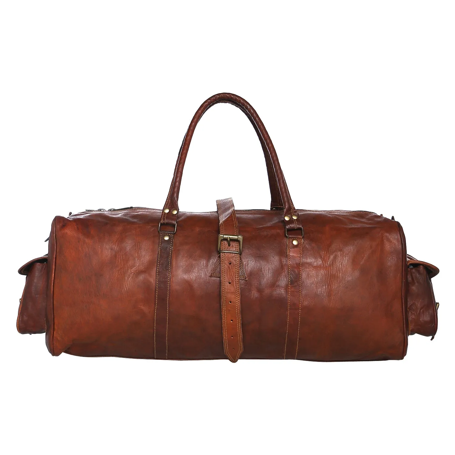 Leather Duffel Bag