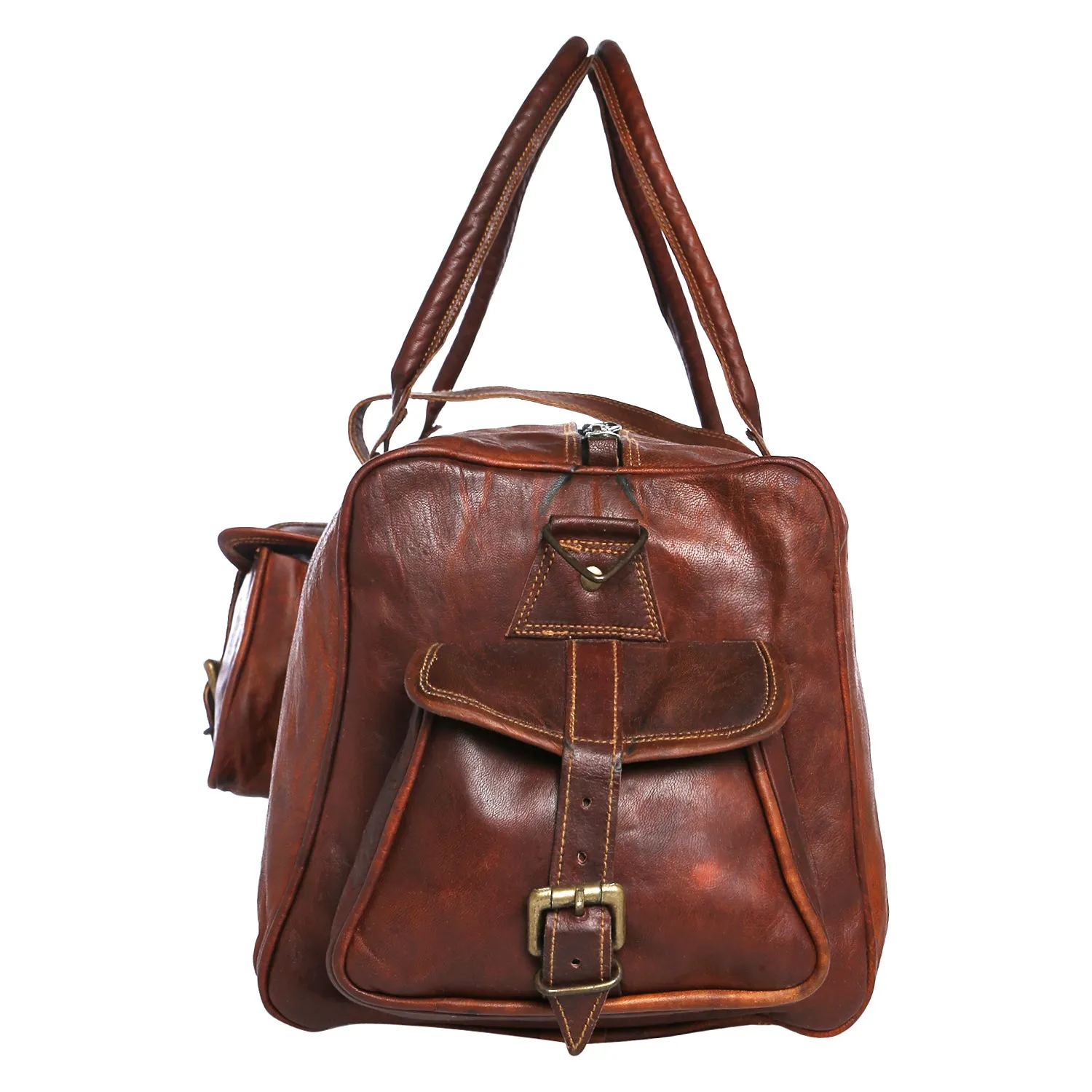 Leather Duffel Bag