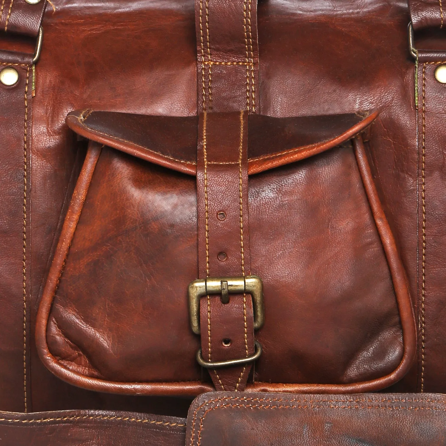 Leather Duffel Bag