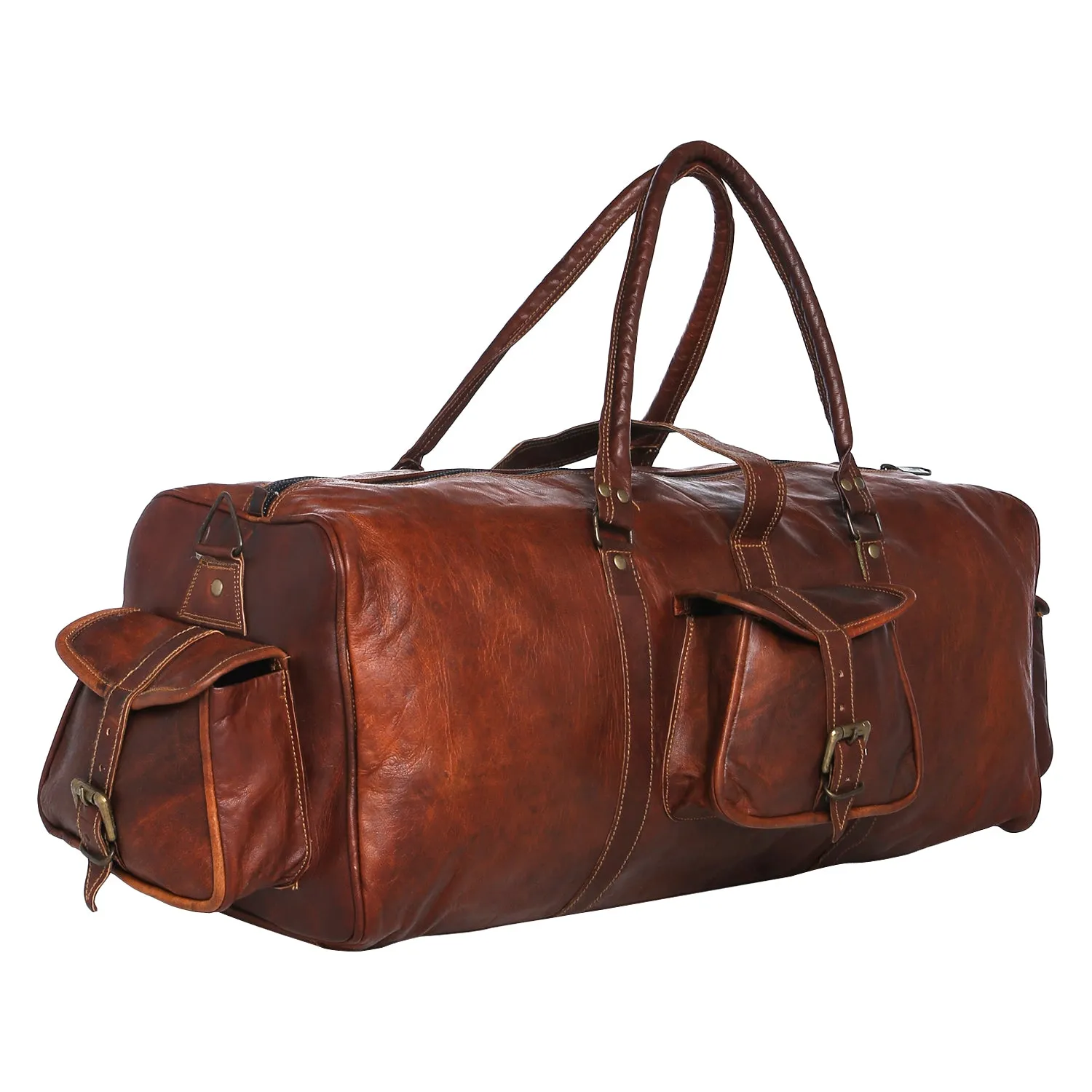 Leather Duffel Bag