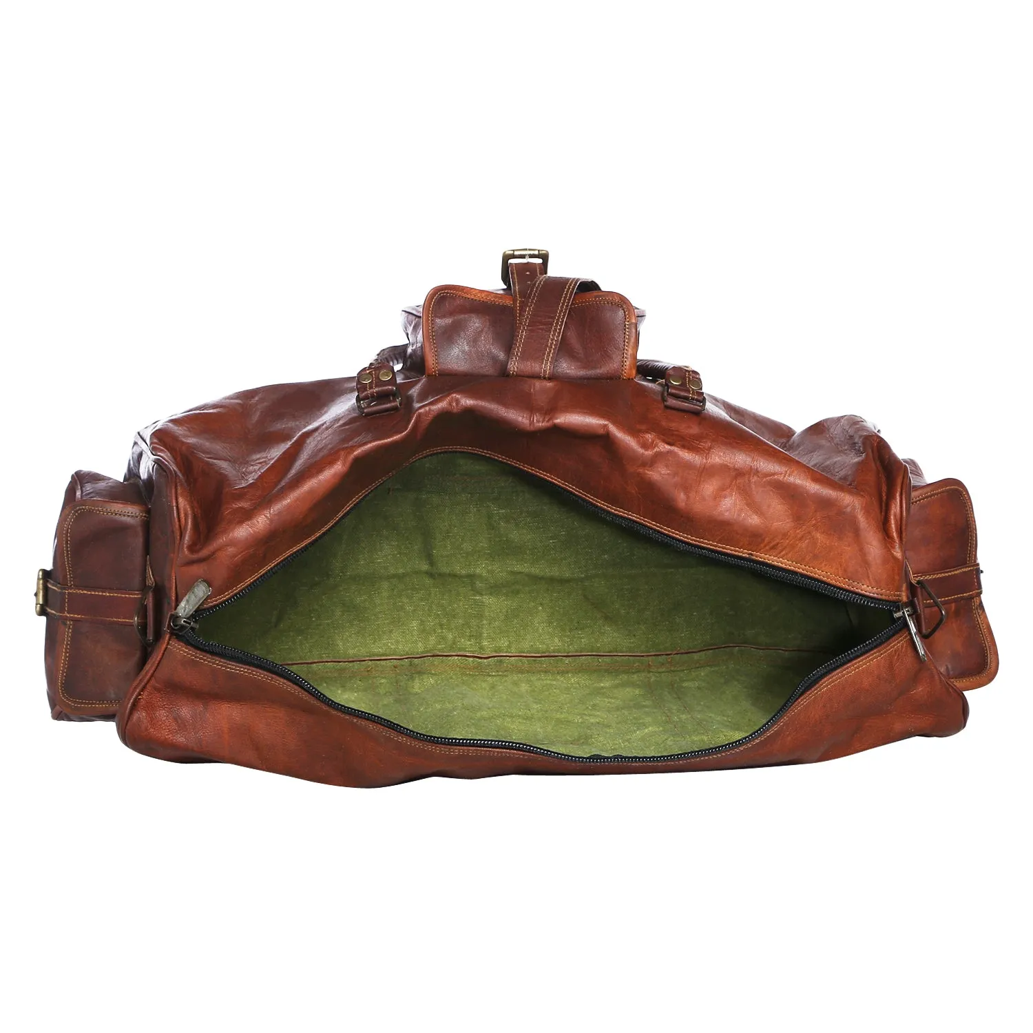 Leather Duffel Bag