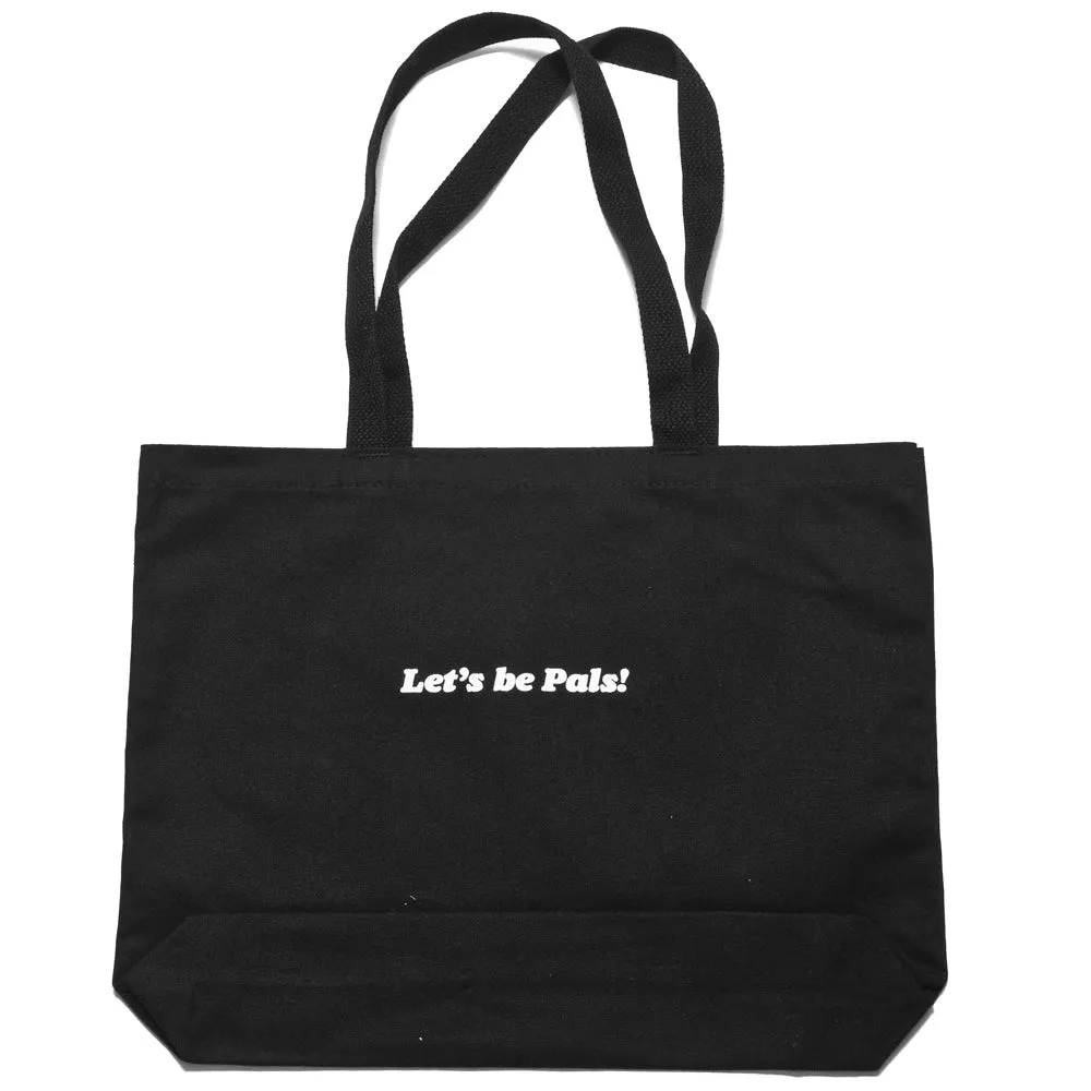 Lost & Found Canvas Tote Bag Black