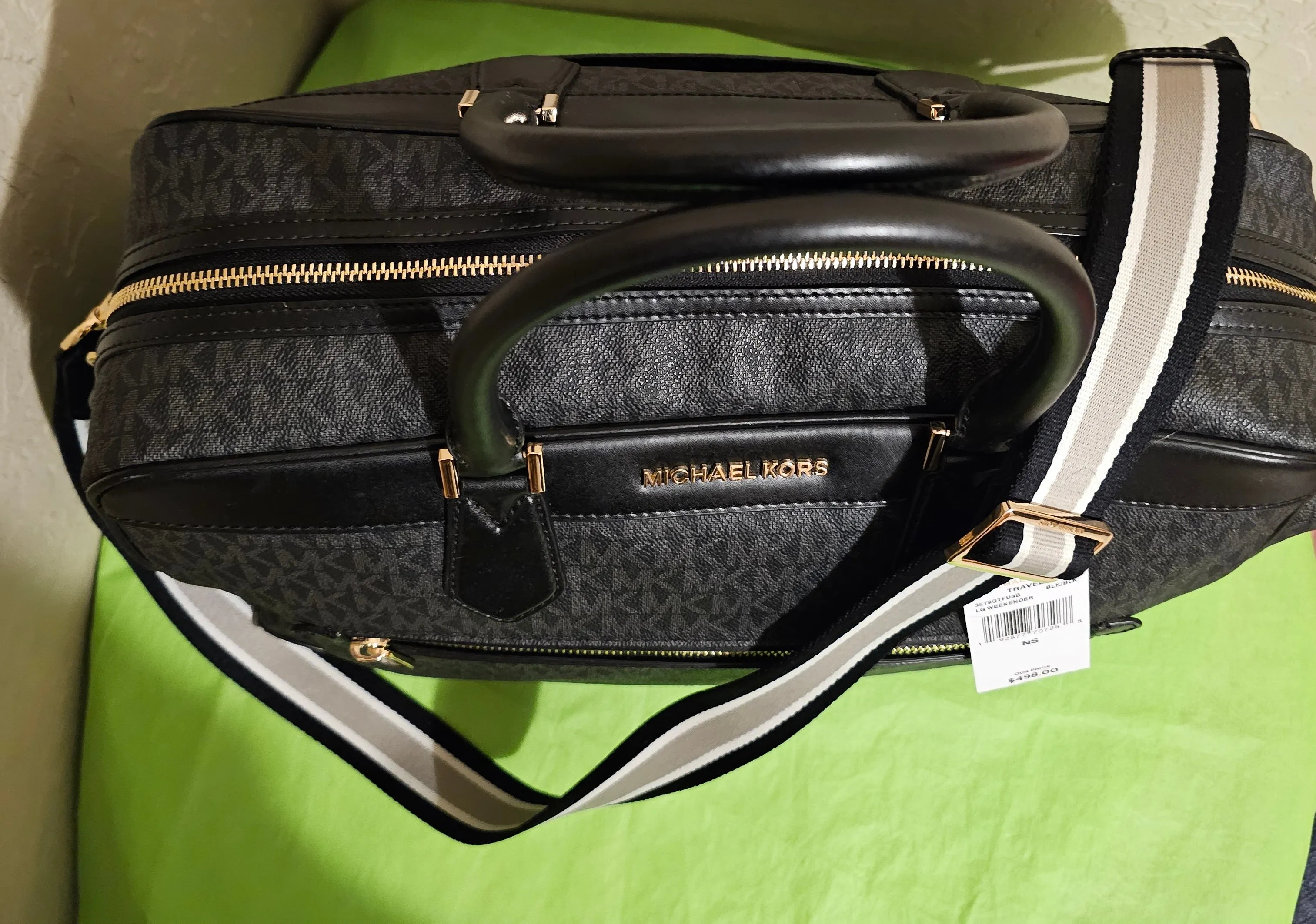 Michael Kors Large Weekender Overnight Tote Duffel