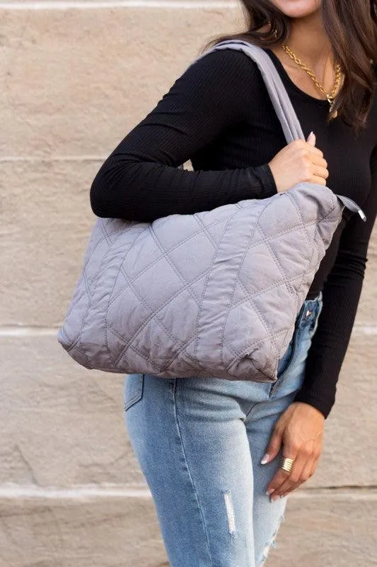 Oakly Quilted Tote