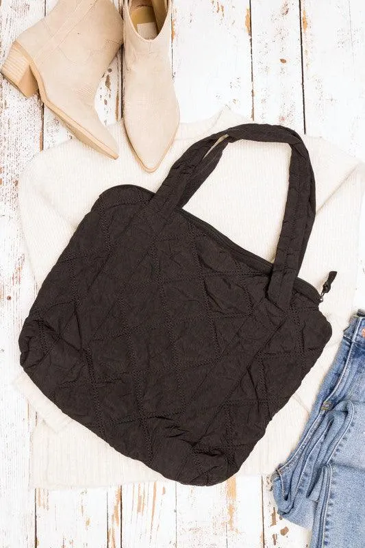 Oakly Quilted Tote