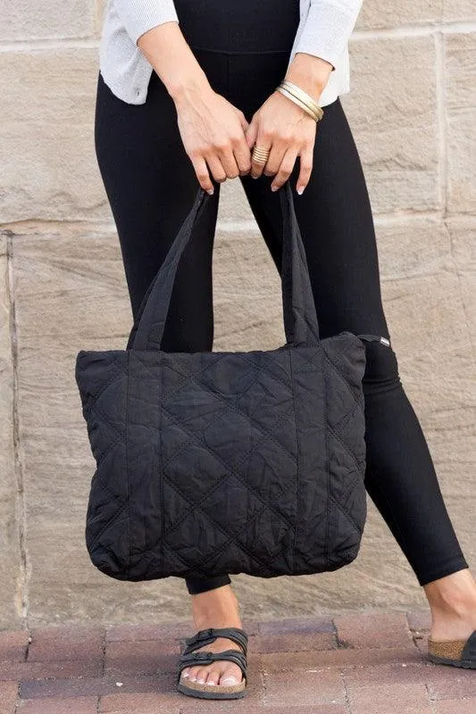 Oakly Quilted Tote