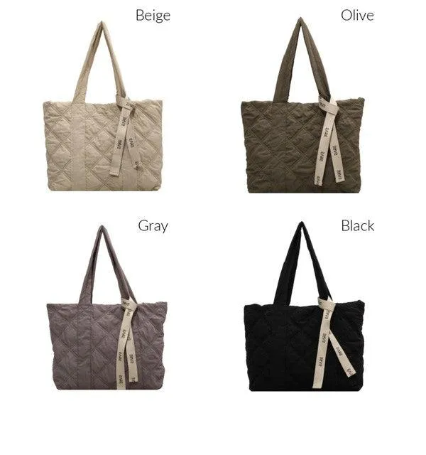 Oakly Quilted Tote