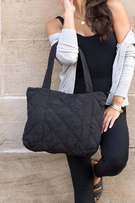 Oakly Quilted Tote