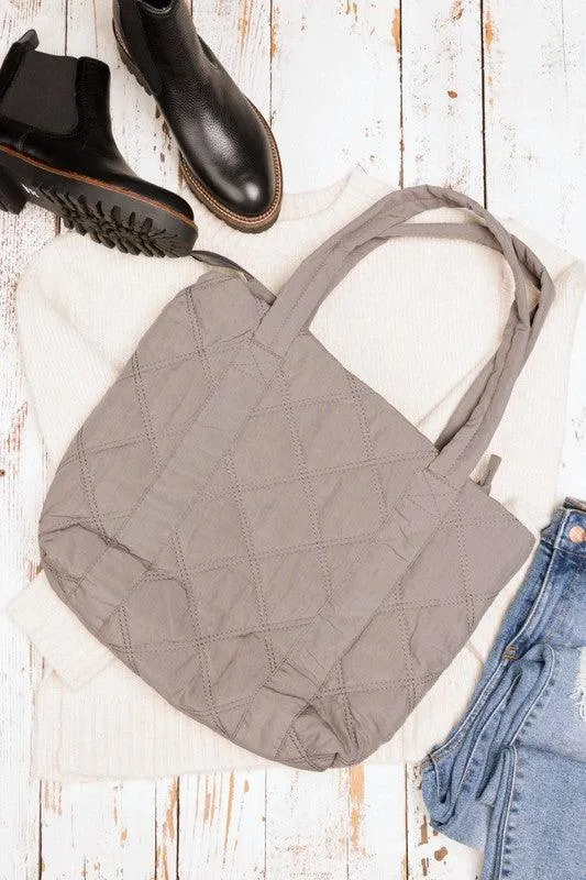 Oakly Quilted Tote