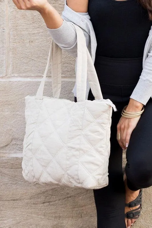 Oakly Quilted Tote