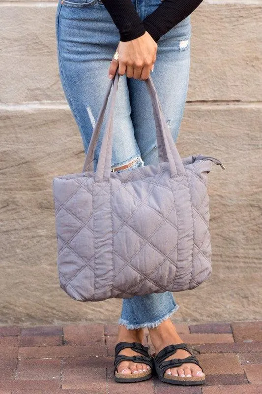 Oakly Quilted Tote