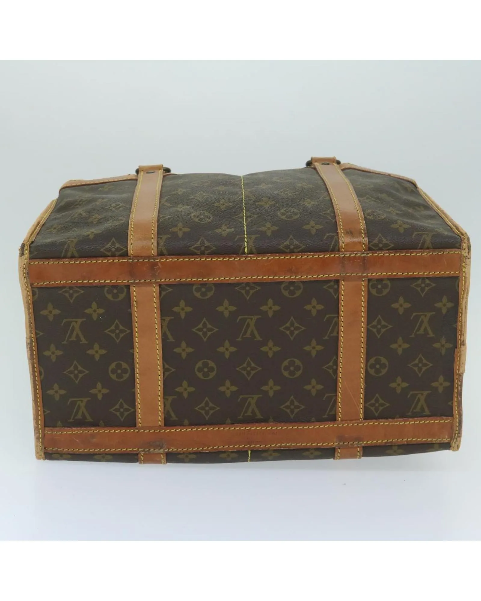 Pet Carry Bag made of Monogram Canvas by French Designer