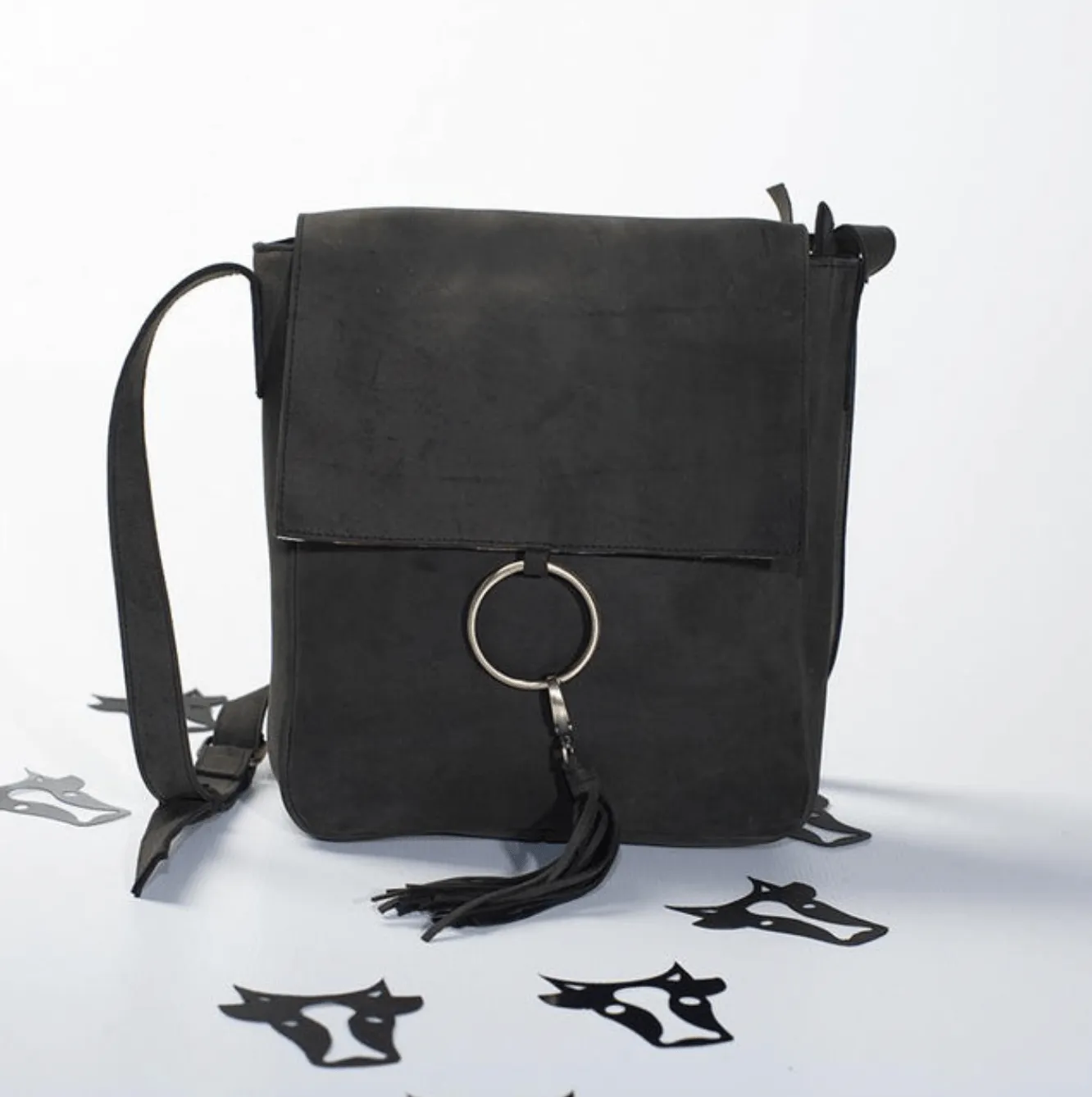 Ring Satchel (crazy horse leather)