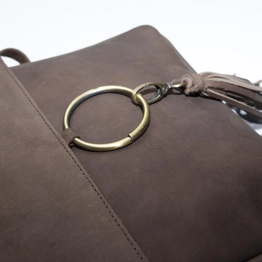 Ring Satchel (crazy horse leather)