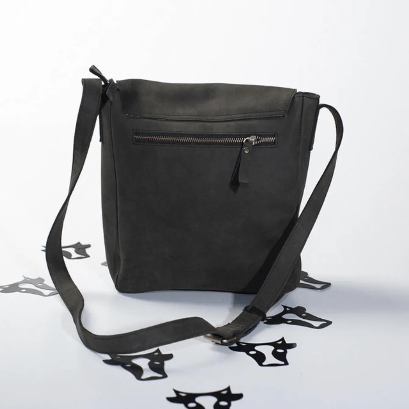 Ring Satchel (crazy horse leather)