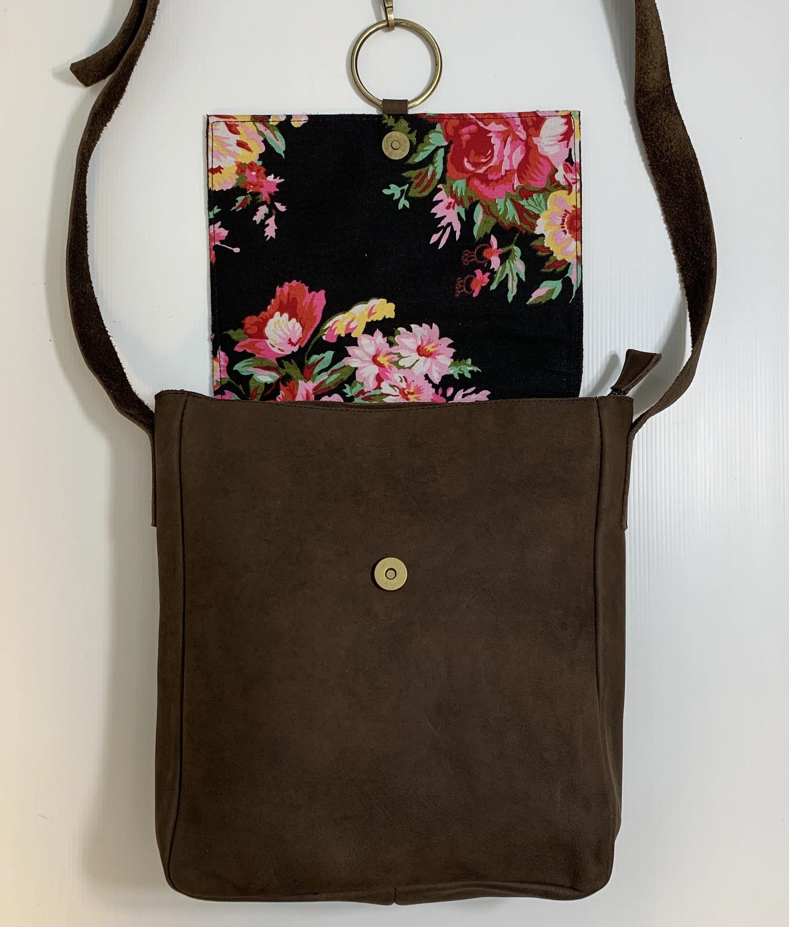 Ring Satchel (crazy horse leather)