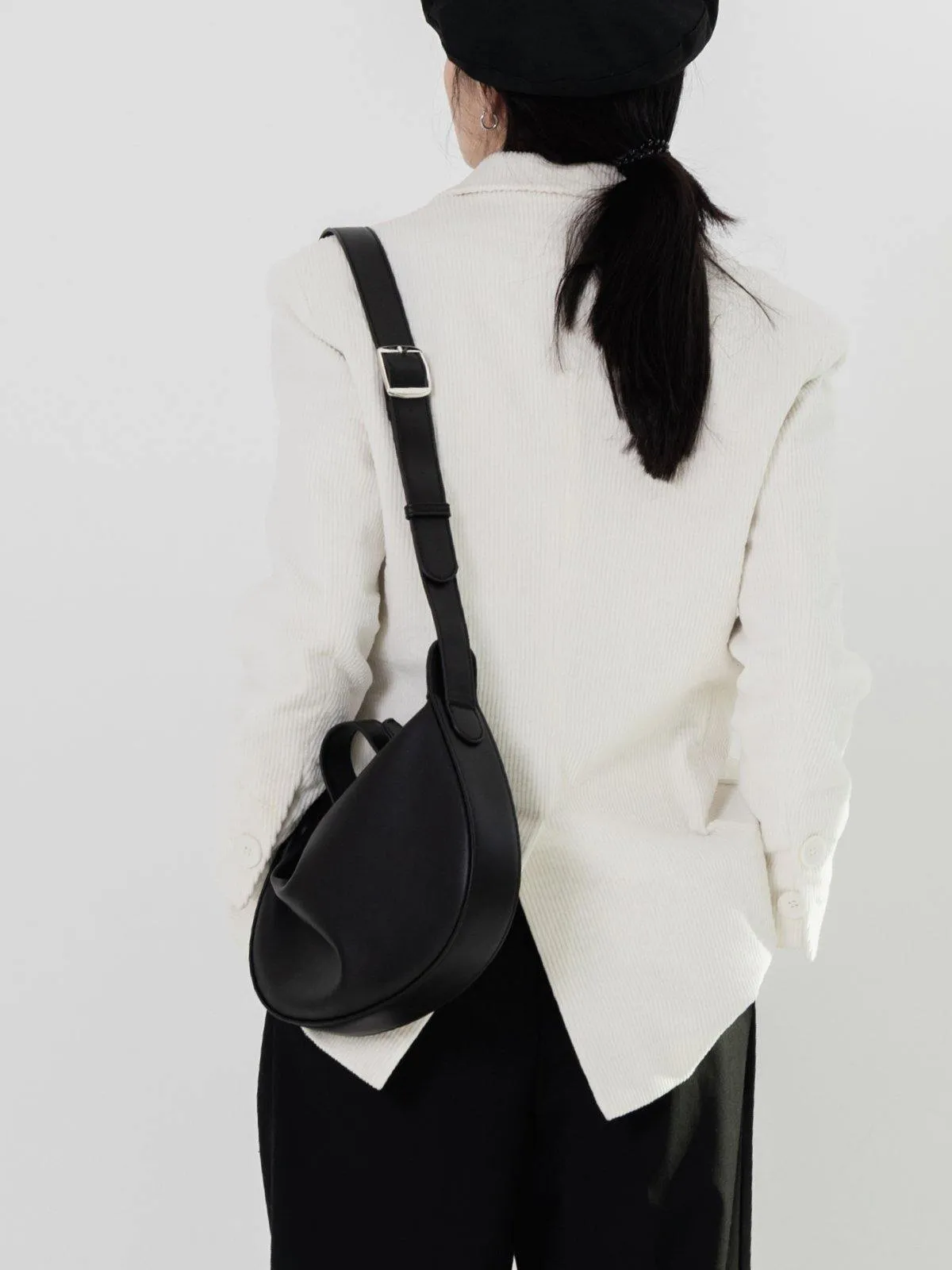 Saddle Vegan Leather Bag