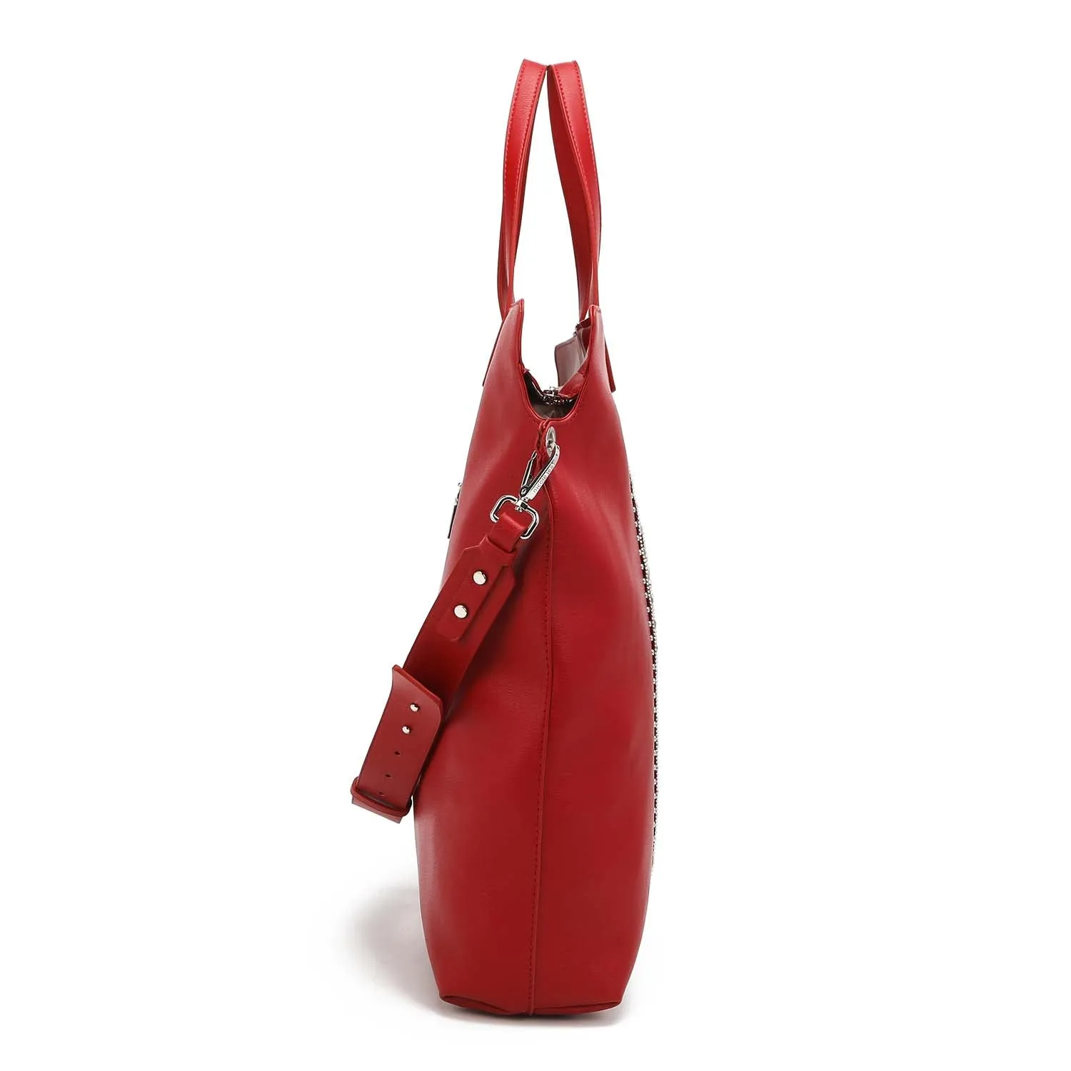 STUDDED X-LARGE TOTE