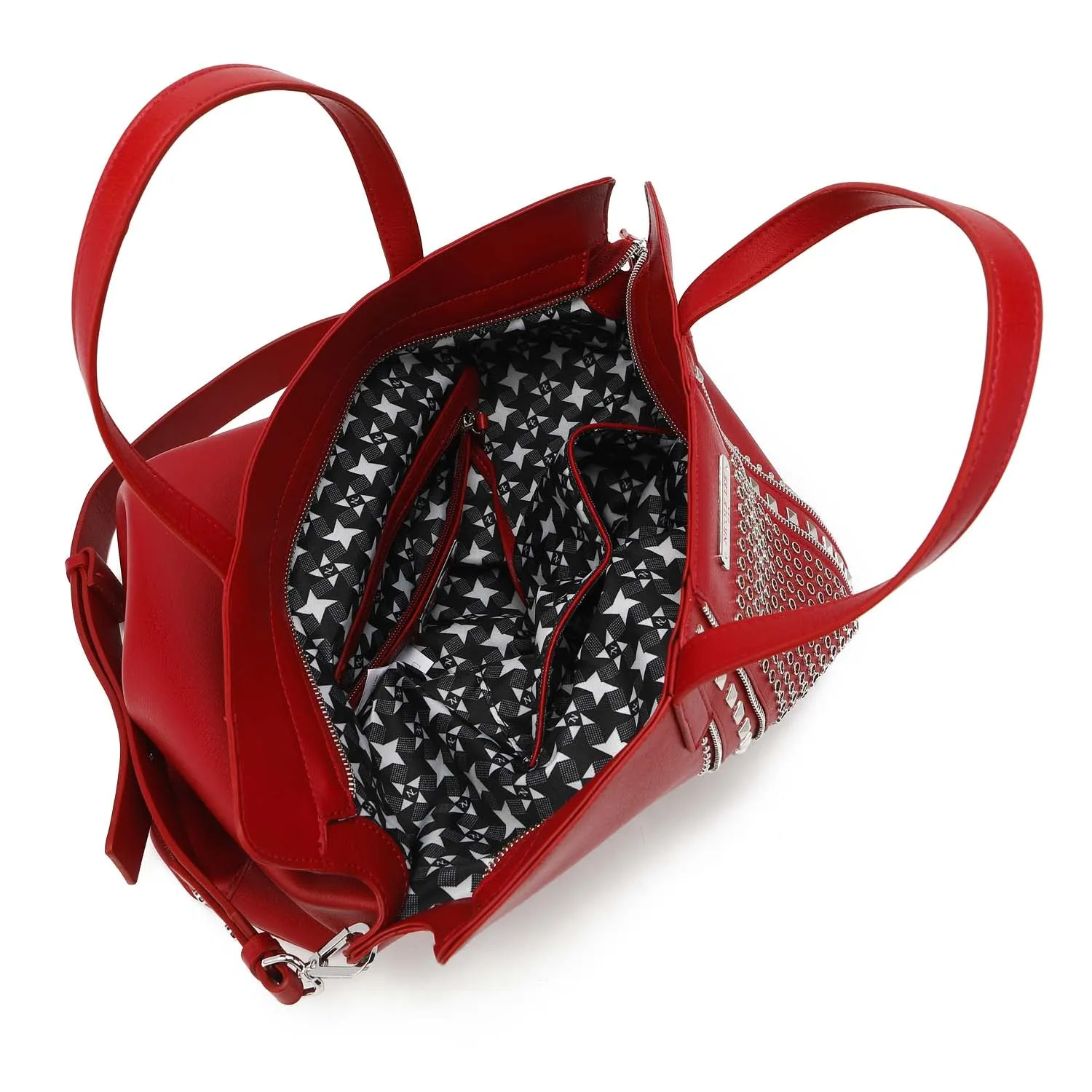 STUDDED X-LARGE TOTE