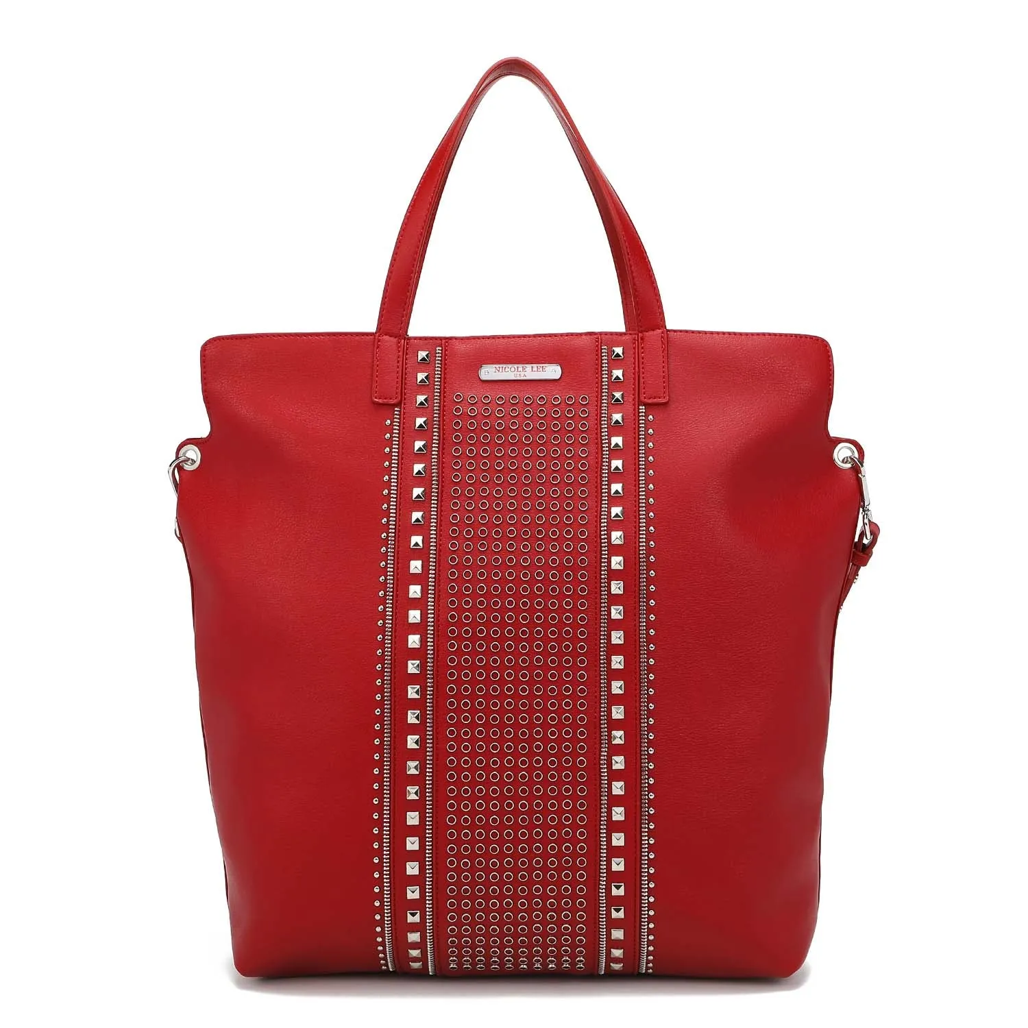 STUDDED X-LARGE TOTE