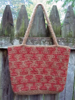 Tramcars Bag <br/><small>knitting pattern</small>