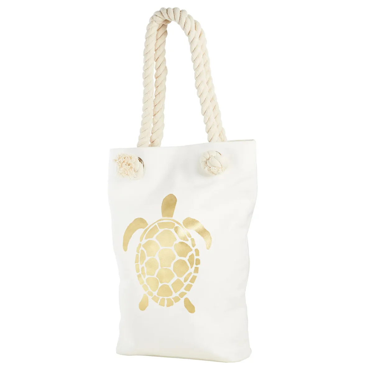 Turtle Gold Tote Bag