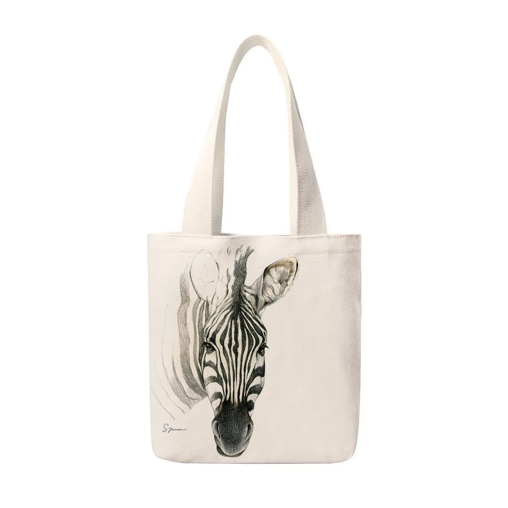 [TUS-664] Zebra Portrait Totes