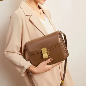 Uniwim Nash Boxy Leather Sling Bag