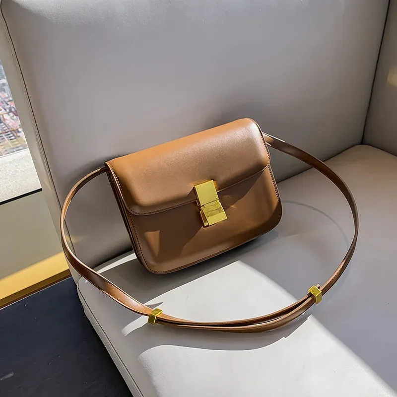 Uniwim Nash Boxy Leather Sling Bag